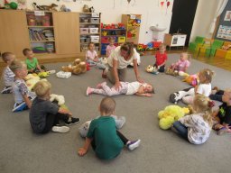 2025-09-12 Pierwsza pomoc z małpka Iwoną